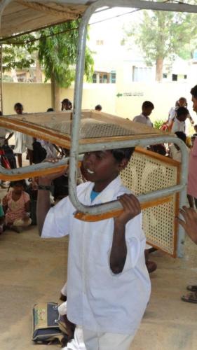 Can we give him books to study instead!